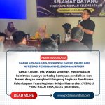 Camat Cibugel Drs. Wawan Setiawan Hadiri dan Apresiasi Pembinaan Kelembagaan PKBM