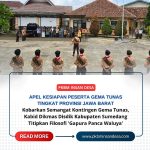 Kabid Dikmas Disdik Sumedang Beri Arahan pada Apel Kesiapan Gema Tunas yang di Gelar di PKBM Insan Desa