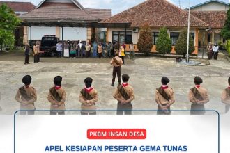 Kabid Dikmas Disdik Sumedang Beri Arahan pada Apel Kesiapan Gema Tunas yang di Gelar di PKBM Insan Desa