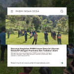 Warga belajar Paket B dan Paket C mengikuti kegiatan PKBM Insan Desa di Lapangan Cibubut, Cibugel.
