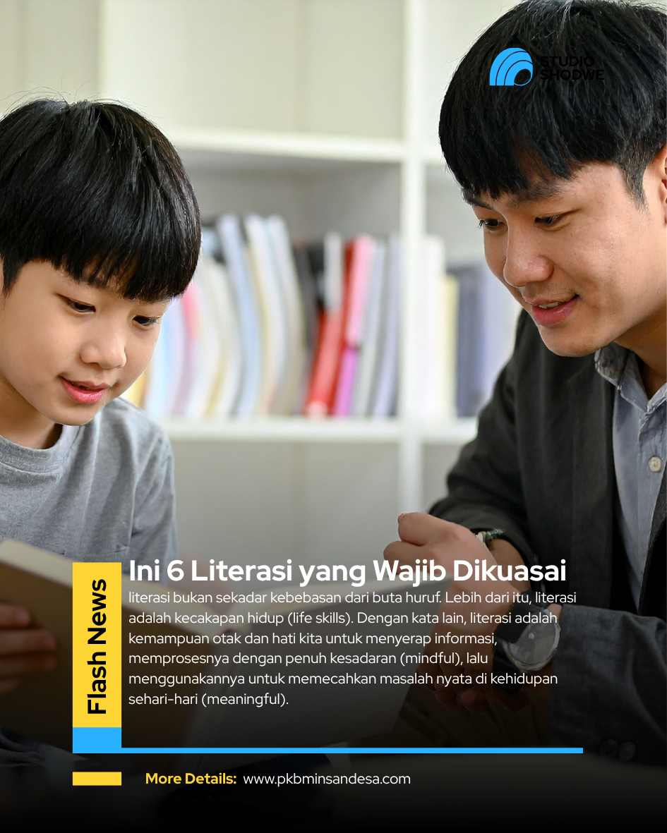 Bukan Cuma Bisa Baca, Ini 6 Literasi yang Wajib Dikuasai