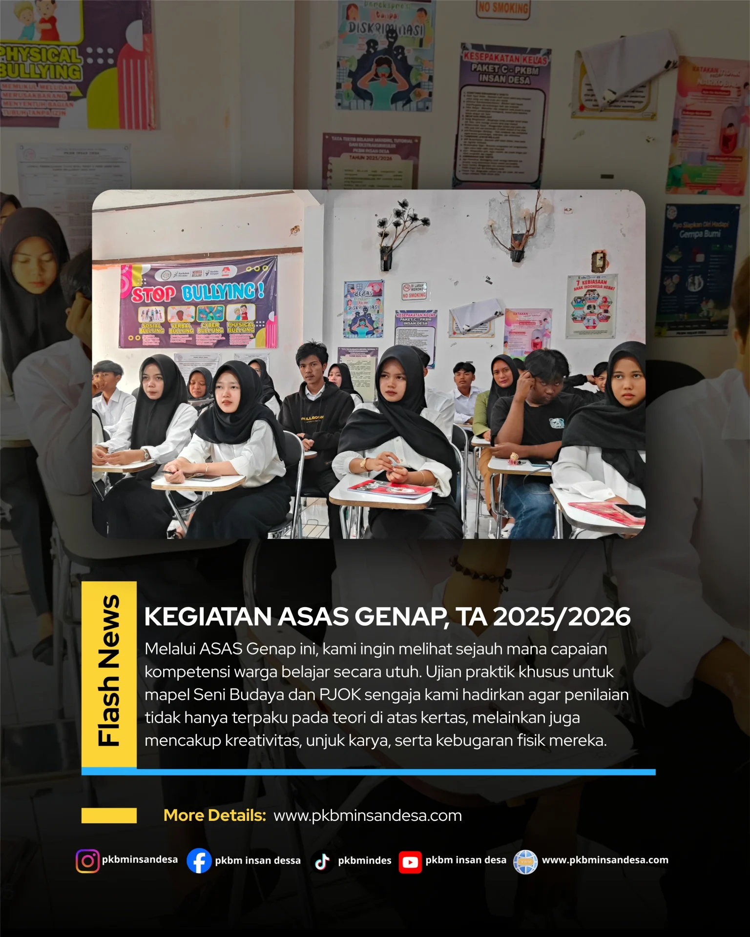 ASAS Genap 2026 PKBM Insan Desa Resmi Digelar
