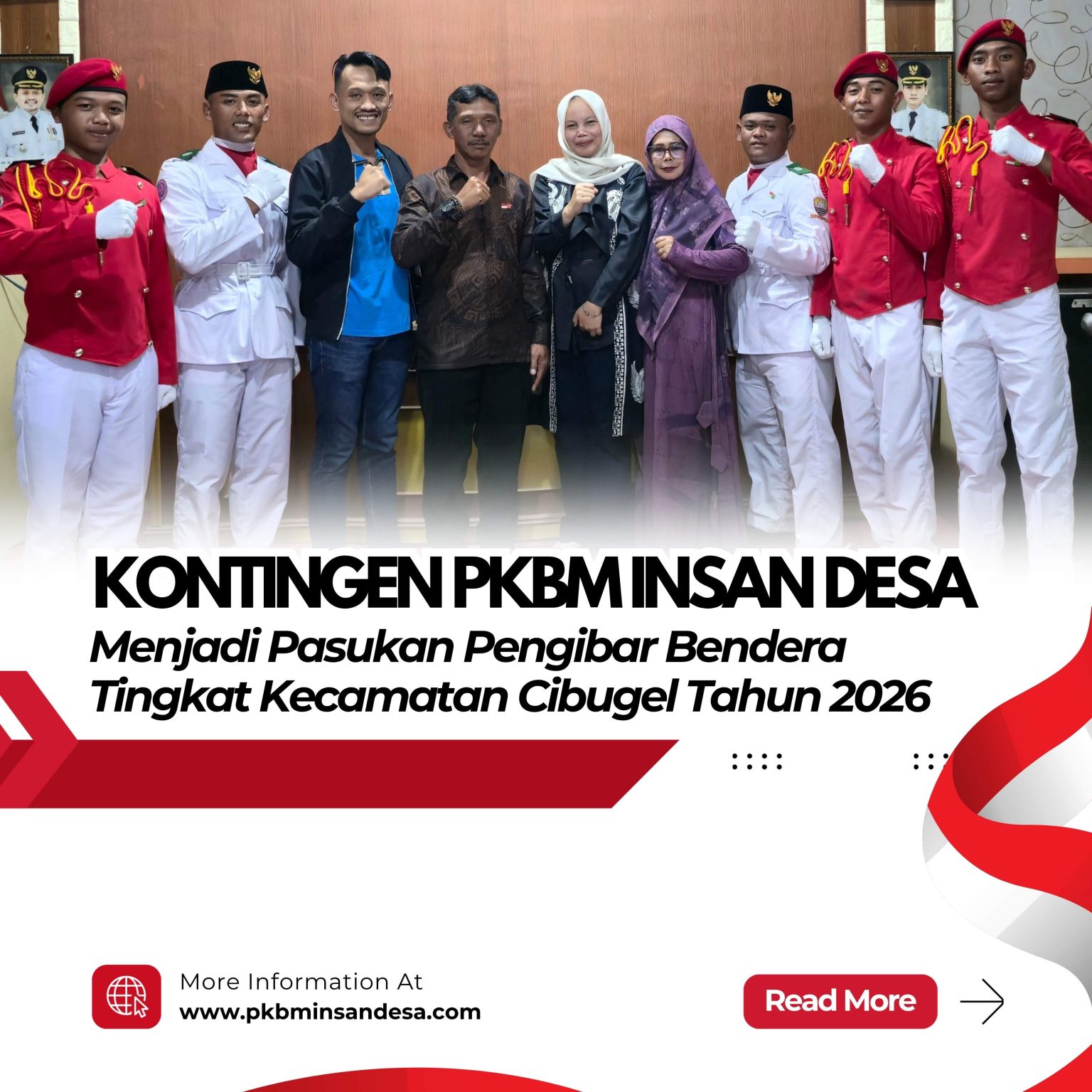 5 Siswa PKBM Insan Desa Resmi Jadi Paskibra Cibugel 2026